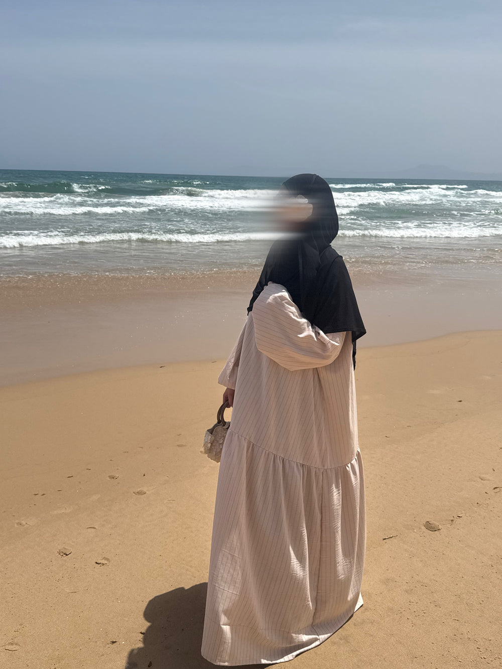 Abaya Alba - manches ballons