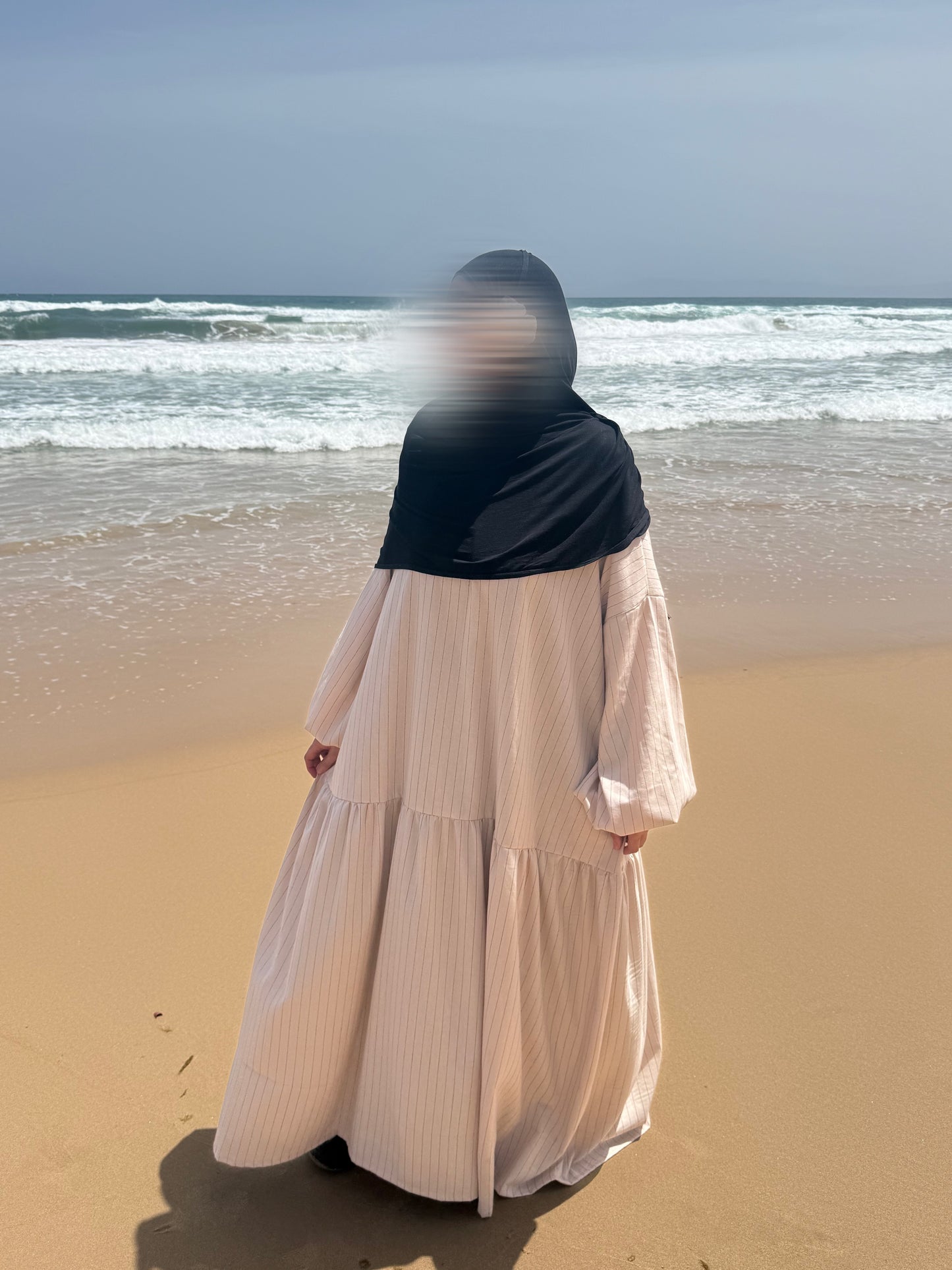 Abaya Alba - manches ballons