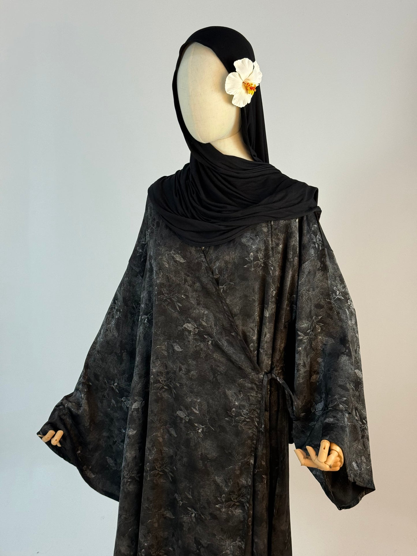 Abaya Sora - Abaya kimono fleuri