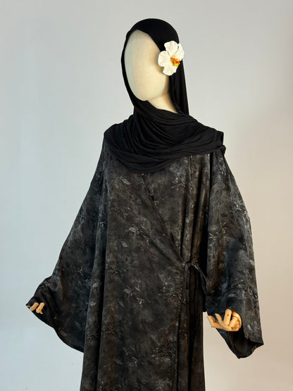 Abaya Sora - Abaya kimono fleuri