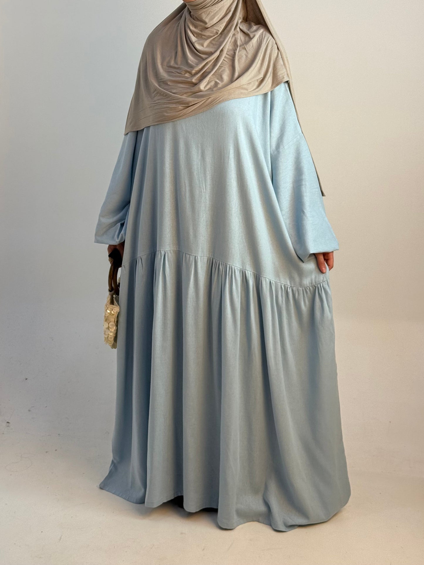 Abaya Alba - manches ballons