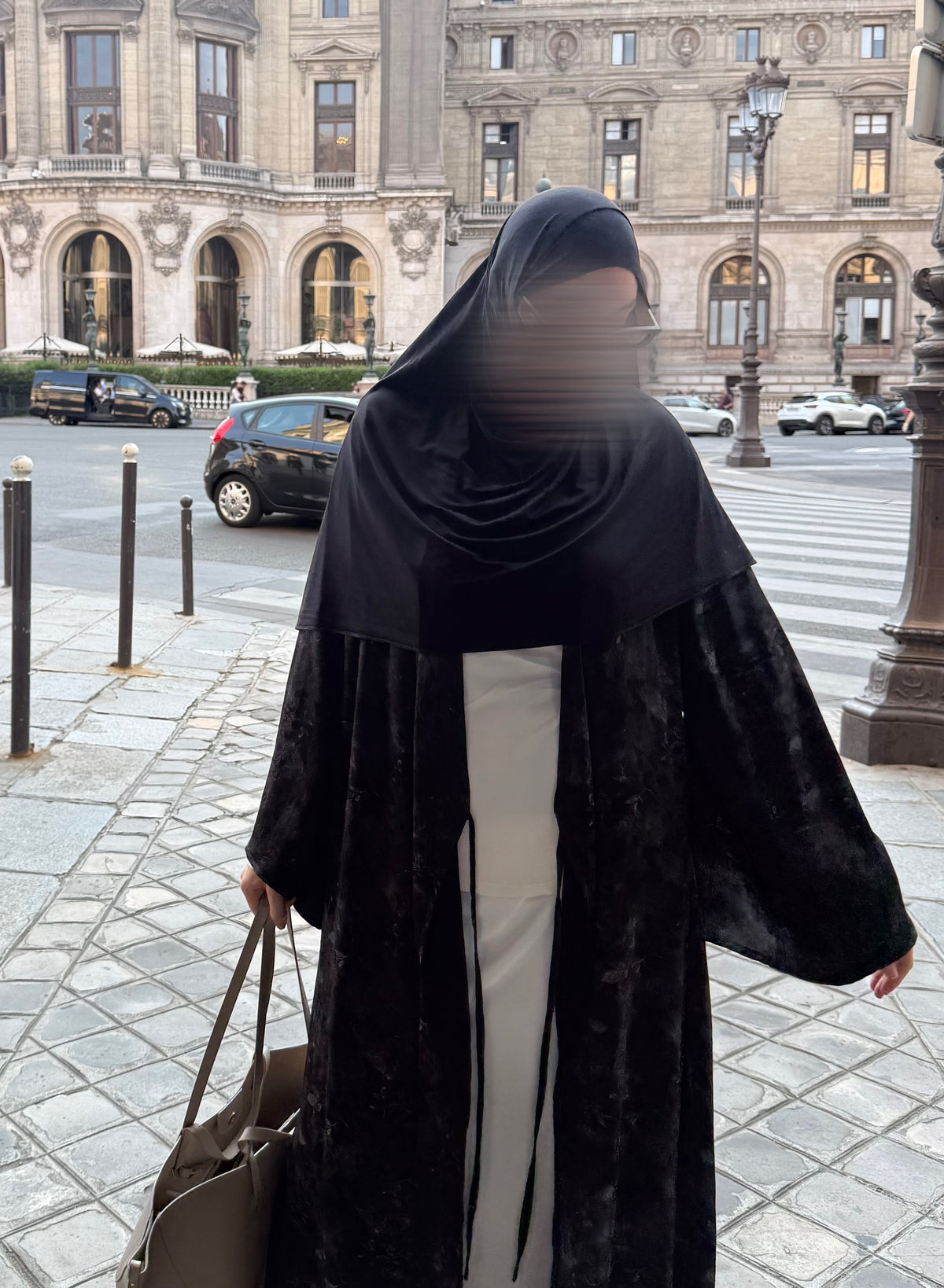 Abaya Sora - Abaya kimono fleuri